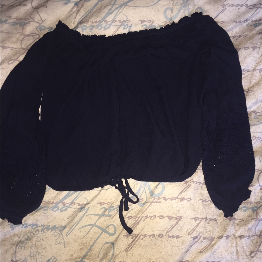 off the shoulder shirt